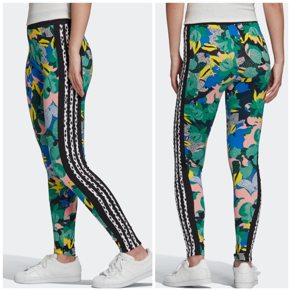 adidas printed tights